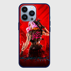 Чехол iPhone 13 Pro КИБЕРПАНК 2077