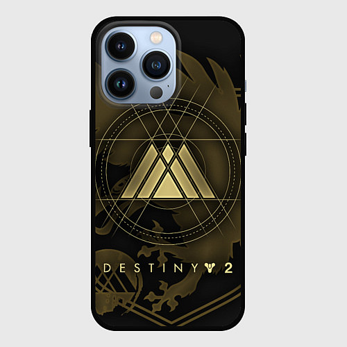 Чехол iPhone 13 Pro DESTINY, WARLOCK / 3D-Черный – фото 1