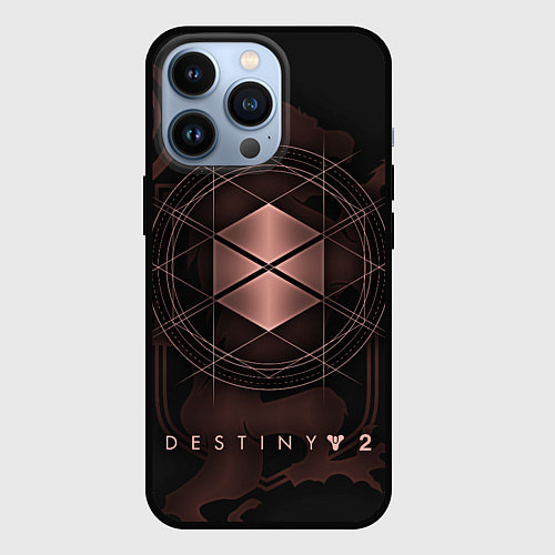 Чехол iPhone 13 Pro DESTINY, TITAN / 3D-Черный – фото 1