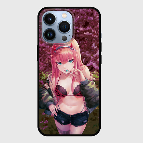 Чехол iPhone 13 Pro Zero Two / 3D-Черный – фото 1