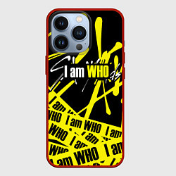 Чехол для iPhone 13 Pro STRAY KIDS, цвет: 3D-красный