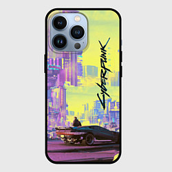 Чехол для iPhone 13 Pro Cyberpunk 2077, цвет: 3D-черный