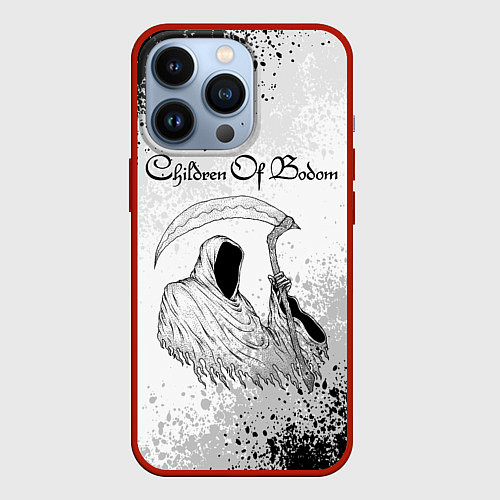 Чехол iPhone 13 Pro Children of Bodom Z / 3D-Красный – фото 1