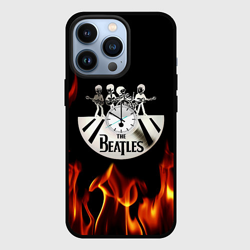 Чехол iPhone 13 Pro The Beatles / 3D-Черный – фото 1