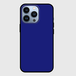 Чехол для iPhone 13 Pro Синий, цвет: 3D-черный