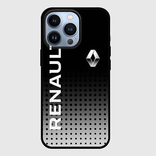 Чехол iPhone 13 Pro Renault / 3D-Черный – фото 1