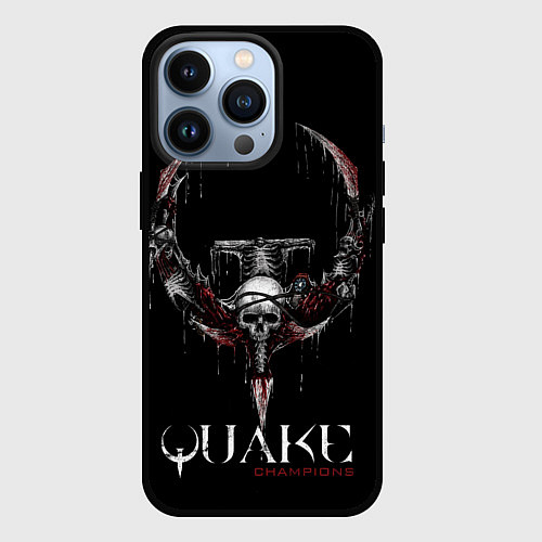 Чехол iPhone 13 Pro Quake Champions / 3D-Черный – фото 1