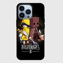 Чехол для iPhone 13 Pro LITTLE NIGHTMARES 2, цвет: 3D-черный