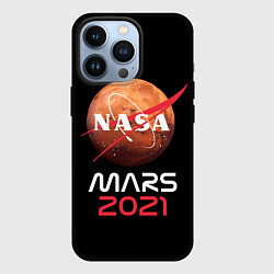 Чехол для iPhone 13 Pro NASA Perseverance, цвет: 3D-черный