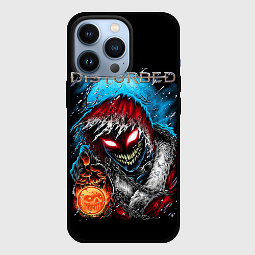 Чехол iPhone 13 Pro Disturbed / 3D-Черный – фото 1
