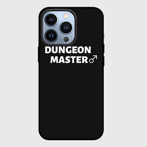 Чехол iPhone 13 Pro Dungeon Master / 3D-Черный – фото 1