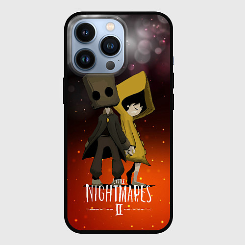 Чехол iPhone 13 Pro Little Nightmares 2 / 3D-Черный – фото 1