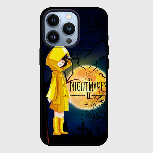 Чехол iPhone 13 Pro Little Nightmares 2 / 3D-Черный – фото 1