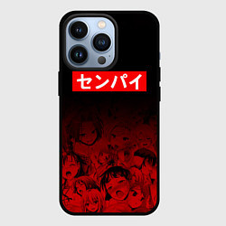 Чехол для iPhone 13 Pro SENPAI СЕНПАЙ, цвет: 3D-черный