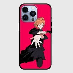 Чехол для iPhone 13 Pro Нобара Магическая Битва, цвет: 3D-черный