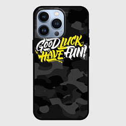 Чехол iPhone 13 Pro GLHF ГЛХФ Камуфляж