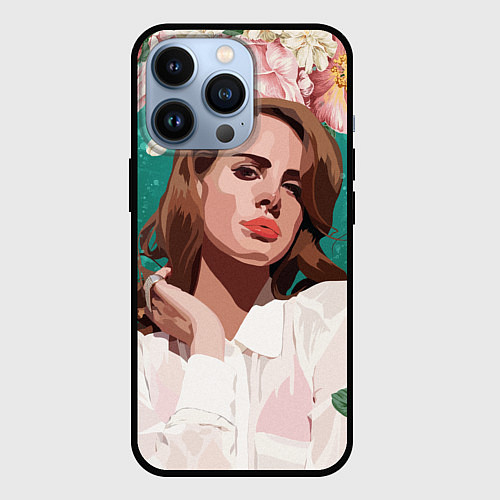 Чехол iPhone 13 Pro Lana del rey / 3D-Черный – фото 1