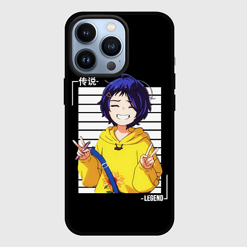 Чехол iPhone 13 Pro Ai Ooto / 3D-Черный – фото 1