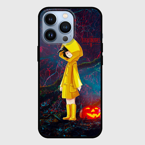 Чехол iPhone 13 Pro Little Nightmares 2 / 3D-Черный – фото 1