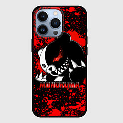 Чехол для iPhone 13 Pro MONOKUMA МОНОКУМА BLOOD, цвет: 3D-черный