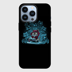 Чехол iPhone 13 Pro Кот маг
