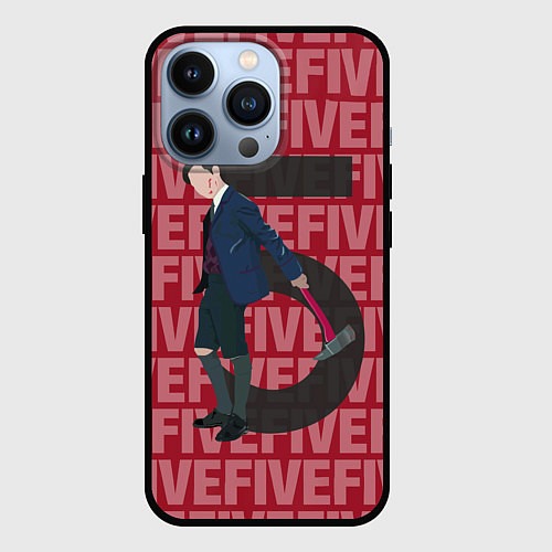 Чехол iPhone 13 Pro FIVE FIVE FIVE / 3D-Черный – фото 1