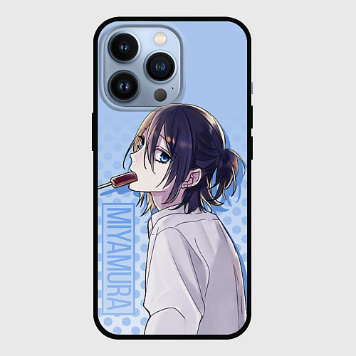 Чехол iPhone 13 Pro Miyamura / 3D-Черный – фото 1