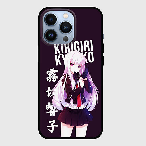 Чехол iPhone 13 Pro Kyoko Kirigiri Кёко Киригири / 3D-Черный – фото 1