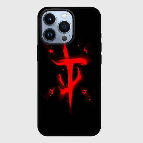 Чехол iPhone 13 Pro DOOM ETERNAL ДУМ / 3D-Черный – фото 1