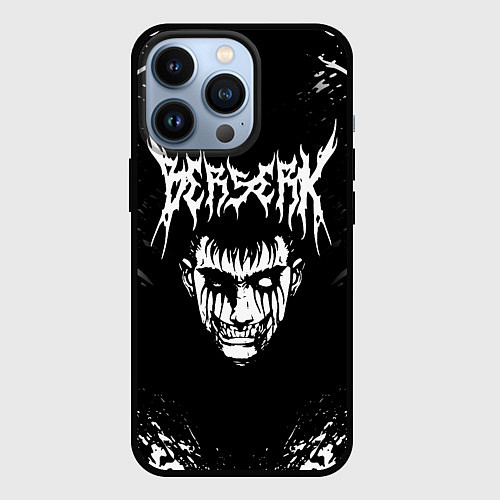 Чехол iPhone 13 Pro BERSERK БЕРСЕРК / 3D-Черный – фото 1