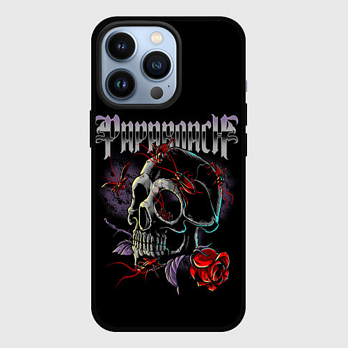 Чехол iPhone 13 Pro PAPA ROACH / 3D-Черный – фото 1