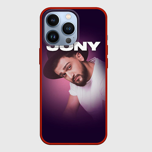 Чехол iPhone 13 Pro Jony френдзона / 3D-Красный – фото 1