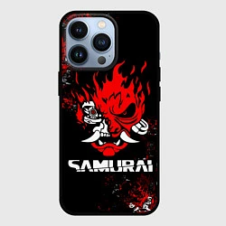 Чехол iPhone 13 Pro SAMURAI CYBERPUNK 2077