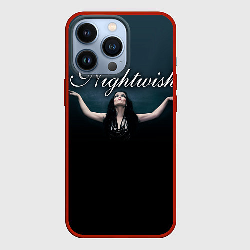 Чехол iPhone 13 Pro Nightwish with Tarja / 3D-Красный – фото 1