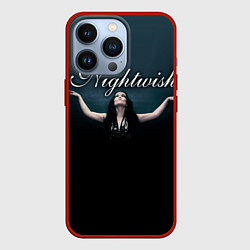 Чехол для iPhone 13 Pro Nightwish with Tarja, цвет: 3D-красный