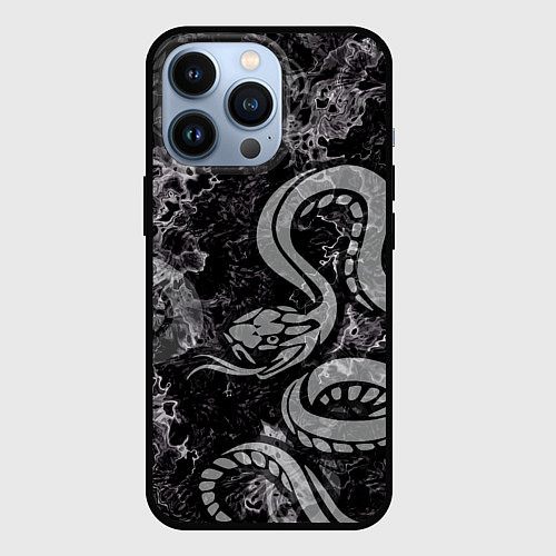 Чехол iPhone 13 Pro COBRA RAGE / 3D-Черный – фото 1