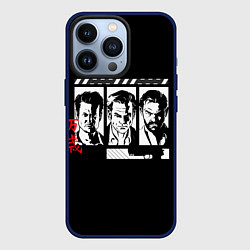 Чехол для iPhone 13 Pro Стадии боли, цвет: 3D-тёмно-синий