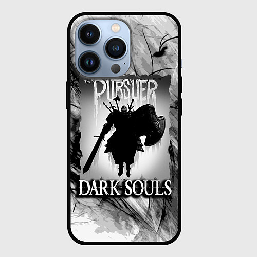 Чехол iPhone 13 Pro DARK SOULS ТЁМНЫЙ МИР / 3D-Черный – фото 1