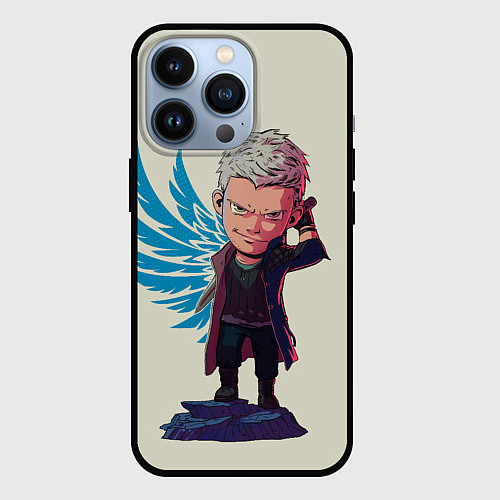 Чехол iPhone 13 Pro Nero Big head / 3D-Черный – фото 1