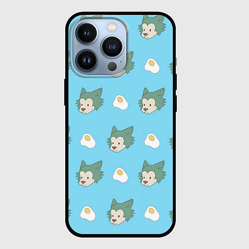 Чехол iPhone 13 Pro Legosi pattern / 3D-Черный – фото 1