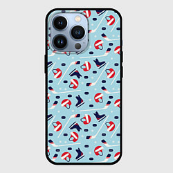 Чехол iPhone 13 Pro Hockey Pattern