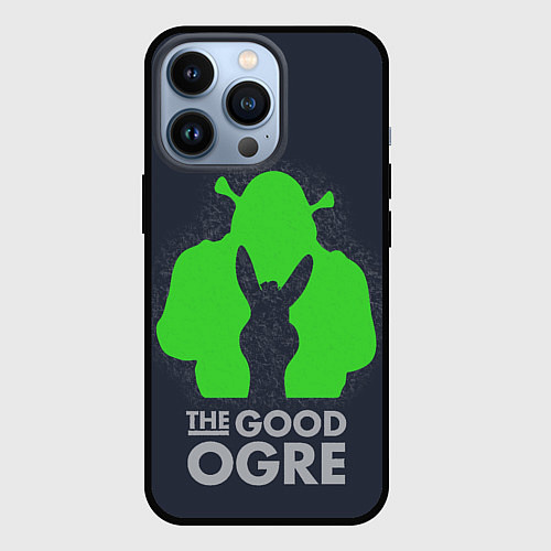 Чехол iPhone 13 Pro Shrek: Im good ogre / 3D-Черный – фото 1