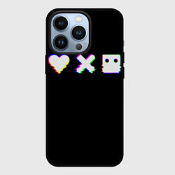 Чехол iPhone 13 Pro Love Death and Robots Glitch