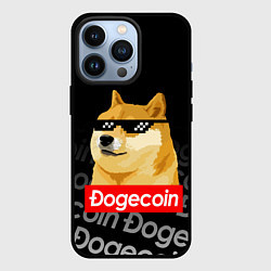Чехол iPhone 13 Pro DOGECOIN DOGE ДОГИКОИН