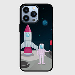 Чехол iPhone 13 Pro Астронавт покоряет космос