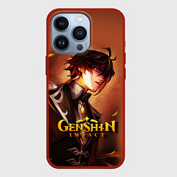 Чехол iPhone 13 Pro GENSHIN IMPACT ZHONGLI