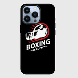 Чехол для iPhone 13 Pro Бокс, цвет: 3D-черный