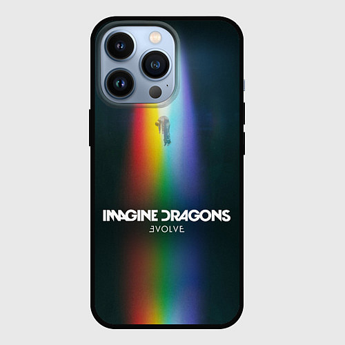 Чехол iPhone 13 Pro Imagine Dragons: Evolve / 3D-Черный – фото 1