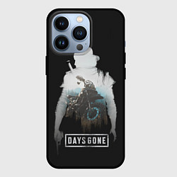 Чехол для iPhone 13 Pro Days gone силуэт Дикона, цвет: 3D-черный