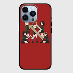 Чехол для iPhone 13 Pro Girls und Panzer Правда, цвет: 3D-черный